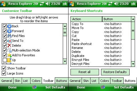 ����� ��������� Resco Explorer 2008