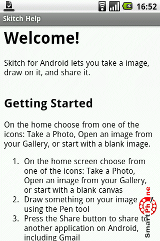 ����� ��������� Skitch ��� Android OS