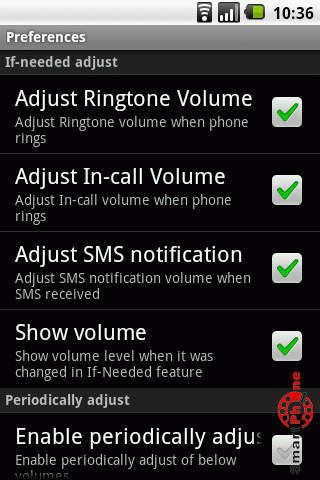 ����� ��������� Cool Volume Free ��� Android OS