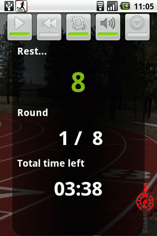 ����� ��������� HIIT interval training timer ��� Android OS