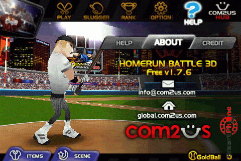   HOMERUN BATTLE 3D  Android OS