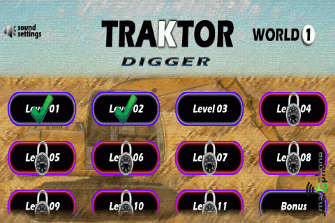 ����� ���� Traktor Digger ��� Android OS