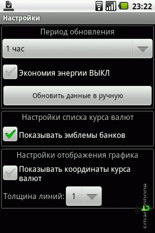 ����� ��������� ���� ����� � ������ ������� ��� Android OS