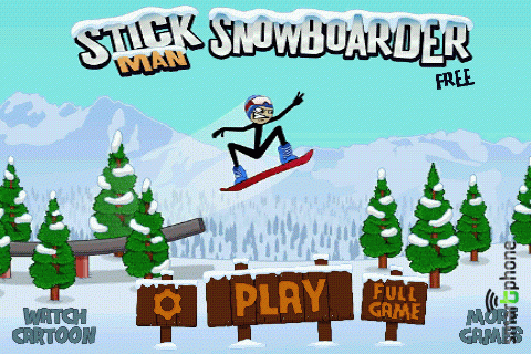   Stickman Snowboarder  Android OS 