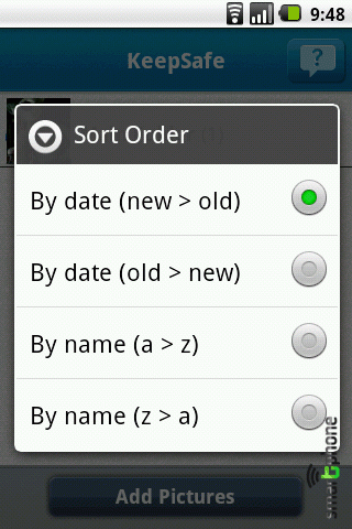 ����� ��������� KeepSafe ��� Android OS