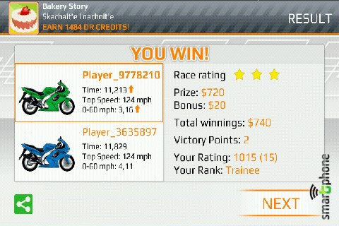   Drag Racing: Bike Edition  Android OS
