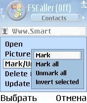 ����� ��������� Full Screen Caller