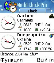 ����� ��������� Psiloc World Clock Pro