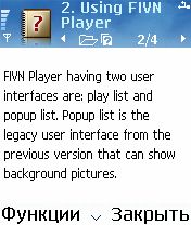 ����� ��������� FIVN Player