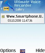 ����� ��������� Ultimate Voice Recorder