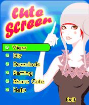 ����� ��������� Cute screen