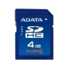 Карта памяти A-DATA SDHC Class 4 4Gb