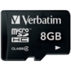 Карта памяти Verbatim MicroSDHC Class 4 8GB