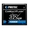 Карта памяти Pretec CompactFlash 1000X 32GB