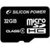 Карта памяти Silicon Power microSDHC Class 6 32GB