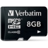 Карта памяти Verbatim MicroSDHC Class 10 8GB
