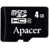 Карта памяти Apacer Mobile microSDHC 4Gb