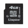   Kingston miniSDHC Class 6 4Gb