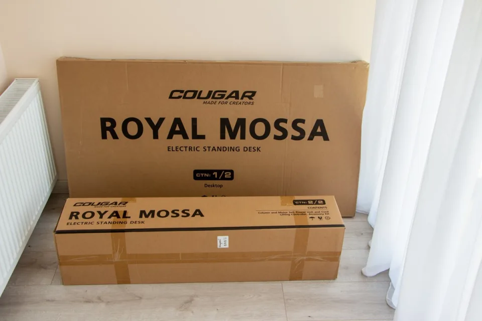 Огляд Cougar Royal 120 Mossa: стіл для роботи, навчання і відпочинку з електропідйомником — фото 1
