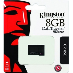 Kingston DataTraveler Micro Black 8Gb -  2