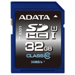 A-DATA SDHC UHS-I U1 Class 10 32GB -  1