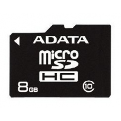 A-DATA MicroSDHC Class 10 8Gb -  1