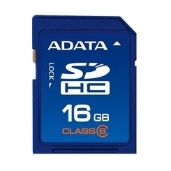 A-DATA SDHC Class 6 16Gb -  2