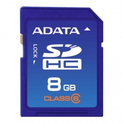 A-DATA SDHC Class 6 8Gb -  1