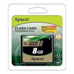Apacer Compact Flash CF600X 8GB -  1