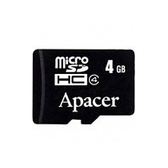 Apacer MicroSDHC Class 4 4Gb -  2