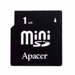 Apacer Mobile miniSD 1Gb -  1