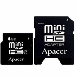 Apacer Mobile miniSDHC 4Gb -  2