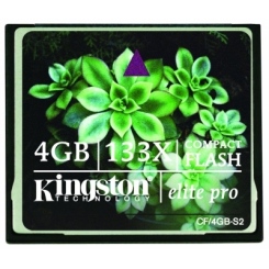 Kingston CompactFlash Elite Pro 133X 4Gb -  2