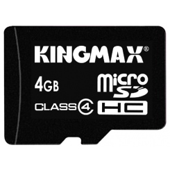 Kingmax microSDHC Class 4 4Gb -  1