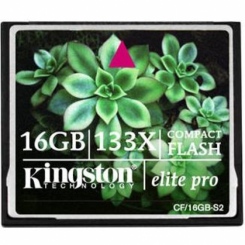 Kingston CompactFlash Elite Pro 133X 16Gb -  2