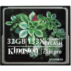 Kingston CompactFlash Elite Pro 133X 32Gb -  1