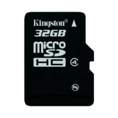Kingston microSDHC Class 4 32Gb -  1
