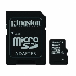 Kingston microSDHC Class 2 16Gb -  2