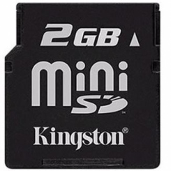 Kingston miniSD 2Gb -  1