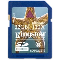 Kingston SDHC Ultimate 133X 8Gb -  1