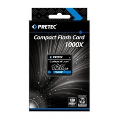 Pretec CompactFlash 1000X 128GB -  1