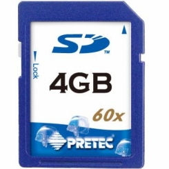 Pretec Secure Digital 60x 4Gb -  1