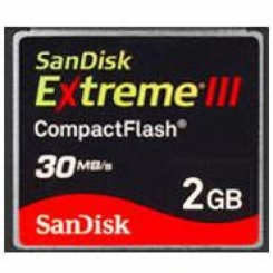 SanDisk Extreme III CompactFlash 2Gb -  1