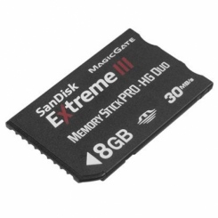 SanDisk Extreme III MS PRO-HG Duo 8Gb -  2