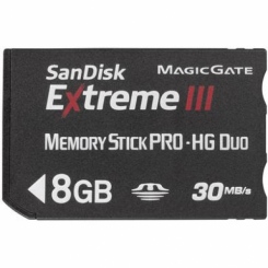 SanDisk Extreme III MS PRO-HG Duo 8Gb -  1