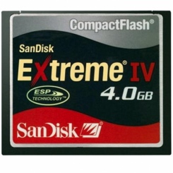 SanDisk Extreme IV CompactFlash 4Gb -  1