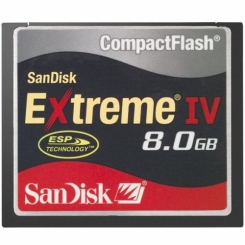 SanDisk Extreme IV CompactFlash 8Gb -  1