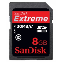 SanDisk Extreme SDHC 8Gb -  1