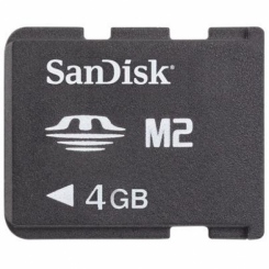 SanDisk Memory Stick Micro 4Gb -  1