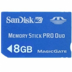 SanDisk Memory Stick PRO Duo 8Gb -  1